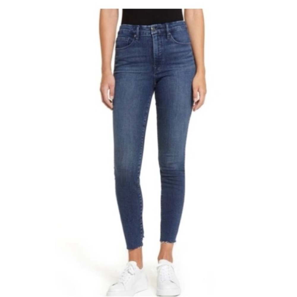 Good American Women's Skinny Jeans - Medium Blue Wash